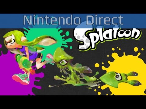 Splatoon - Nintendo Direct Preview [HD]