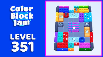 Color Block Jam [NO ADS] Level 351 [Solution Walkthrough]