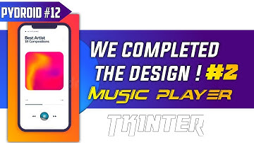 How to Make a Music Player using Python|GUI project python|Music player using tkinter|Pydroid3|Part2