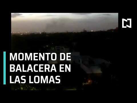 Momento de la balacera en Lomas de Chapultepec contra García Harfuch - Expreso de la Mañana