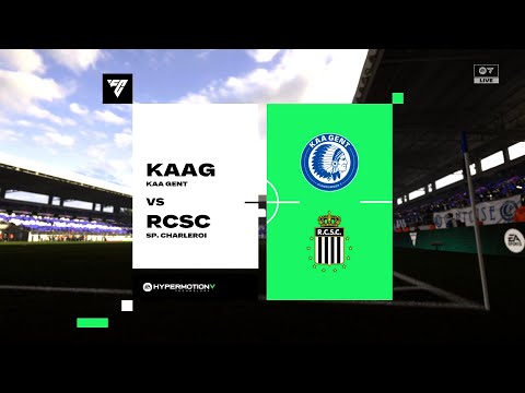جينت ضد شارلروا بلجيكا الدوري البلجيكي للمحترفين إف سي 26 طريقة اللعب