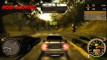 NEED FOR SPEED : MOST WANTED (2005)  - RIVAL CHALLENGE - MING (#6) RACE EVENTS (1)