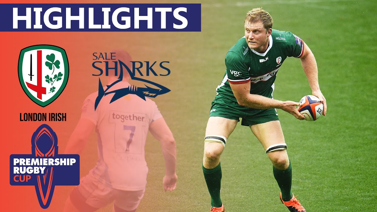 London Irish v Sale - HIGHLIGHTS Late Try Seals the Win! Premiership Cup 2019/20