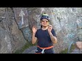 Curso de escalada en roca y rapel.