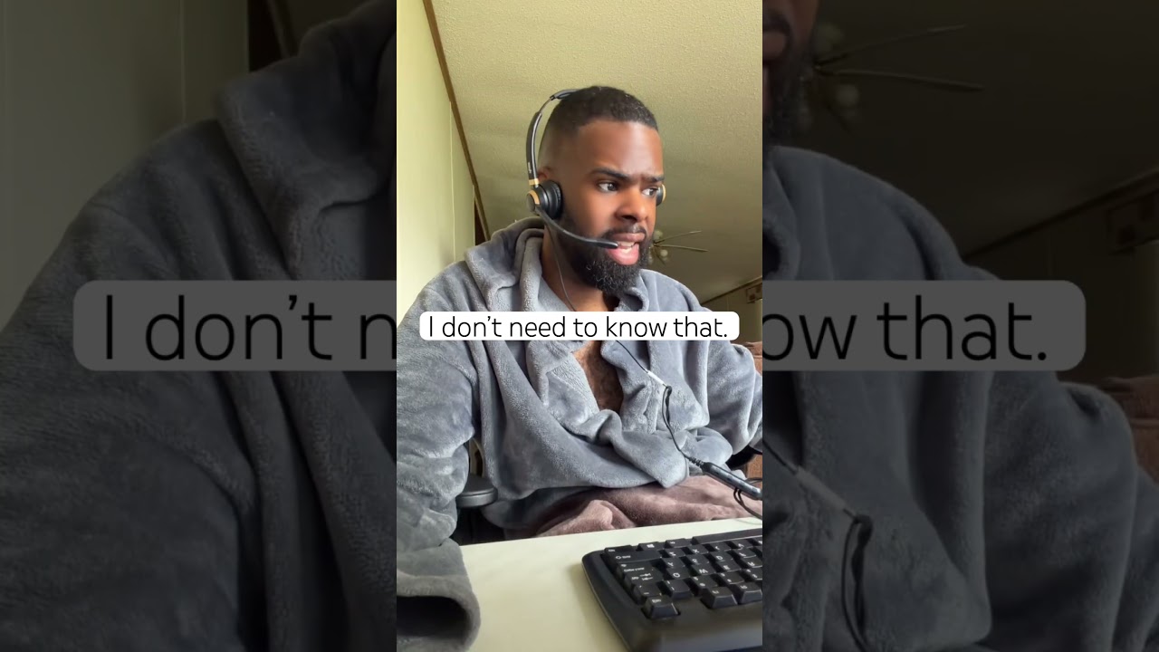 Bro Just say it.😒#customerservice #workfromhome #viral #contentcreator #fyp #shorts