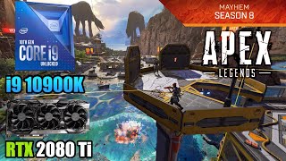 Apex Legends - RTX 2080 Ti + i9 10900K - 1080p, 1440p & 4K - High & Low Settings - Season 8