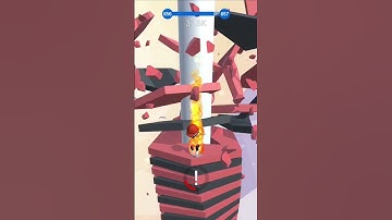 Game  Stack ball ASMR Lvl 656. #gameplay #android #fun