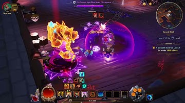 Torchlight 3 (Switch Lite) Railmaster lvl 35 Hard - Netherim Spellbreaker Champion Fight