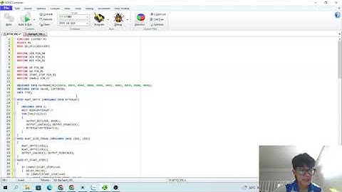 Bài điều khiển động cơ DC chạy 10 cấp độ, có thêm led 7 đoạn để hiển thị cấp tốc độ tương ứng.