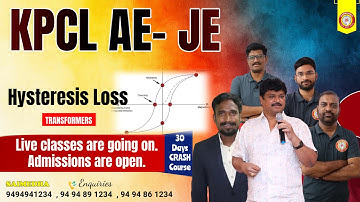 THE SURPRISING KPCL EXAM 2025 STUDY SECRETS NOBODY TELLS YOU | KPCL AE/JE |HYSTERESIS LOSS |SAIMEDHA