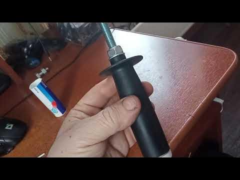 держак из ручки от болгарки для сварки ! - YouTube