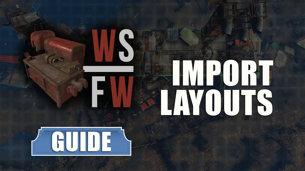 Workshop Framework At Fallout 4 Nexus Mods And Community