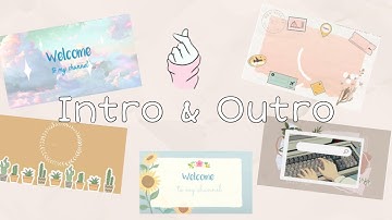 SIMPLE INTRO + OUTRO TEMPLATE (NO TEXT) FOR BEGINNERS.