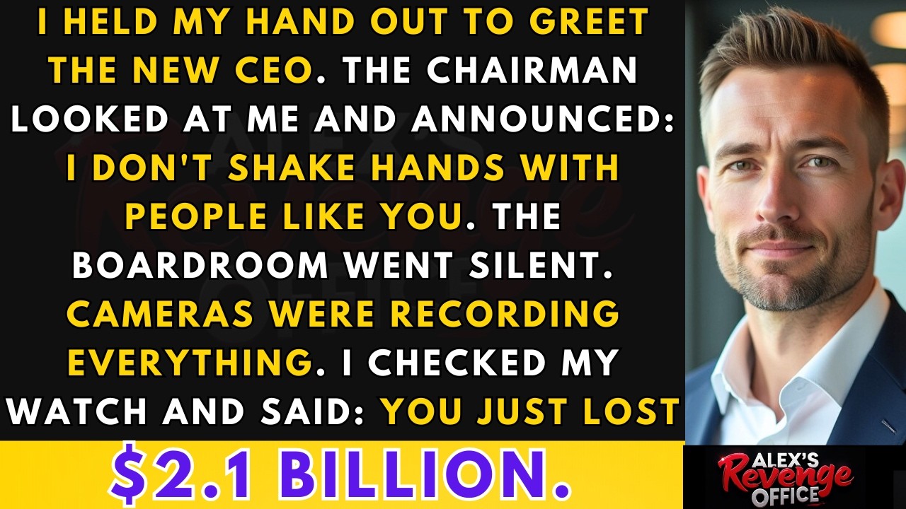 I Don't Shake Hands With People Like You, The Chairman Said—Minutes Later, $2.1B Vanished