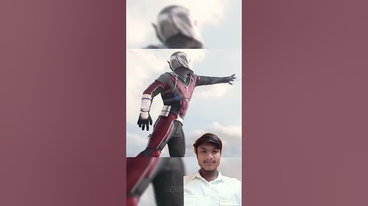 In the Marvel movie, the real power of Ant-Man was shown in Endgame. 💪🔋🔌🚤🦼 #antman
