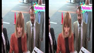 Sienna Guillory greets fans at Resident Evil Retribution Premiere in LA.