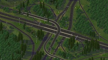 SimCity 4 Highway Interchange 16