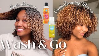 Voluminous Wash & Go | Curls Leave in & Curls Foaming Mousse | Wash & Go Series