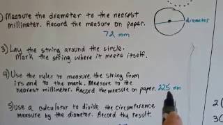 Grade 6 Math #12.2, Estimate the Circumference of a circle