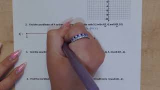 Partitioning Line Segments Using Ratios | Geometry | Math with Mrs. B