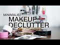 NEW YEAR Minimalist Makeup Collection Organization and Declutter 2021