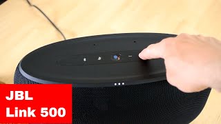 JBL Link 500 Lautsprecher mit Sprachsteuerung Kurztest/Preview/Unboxing