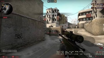 Insane 21 killstreak in csgo