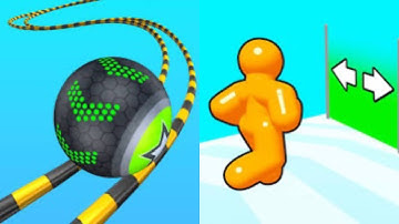 Going Balls vs Tall Man Run - All Level Gameplay Android,iOS - NEW MOD APK UPDATE GAMEPLAY