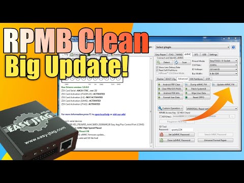 RPMB clean in Easy JTAG box! FFU File New Add