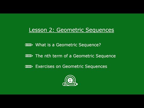 Lesson 2 | Geometric Sequences | Grade 12 Mathematics - YouTube