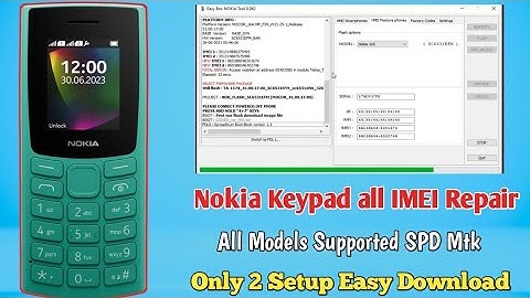 Nokia All Mobile IMEI Repair Tool | SPD + MTK Network Fix | 100% Working Free Tool 2026