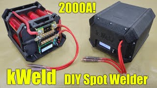 kWeld DIY Spot Welder - Custom Battery &amp; Enclosure