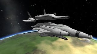The Odyssey by Bill, Book 15: To the Mun and back twice with a 272 passenger SSTO - KSP