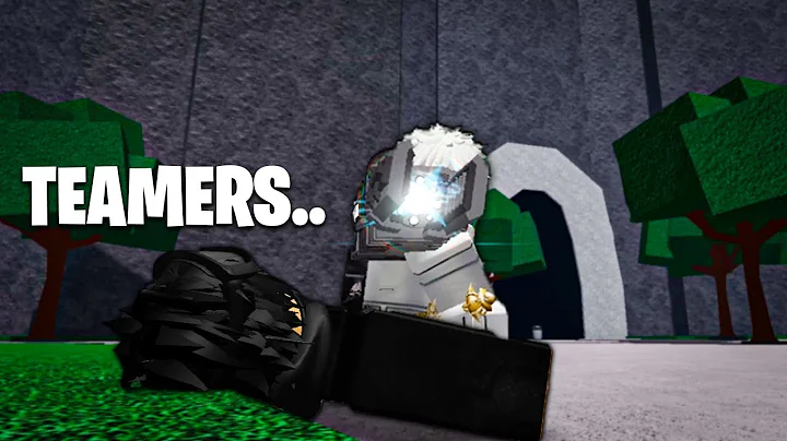 Using Child Emperor To Destroy Teamers In Roblox The Strongest Battlegrounds