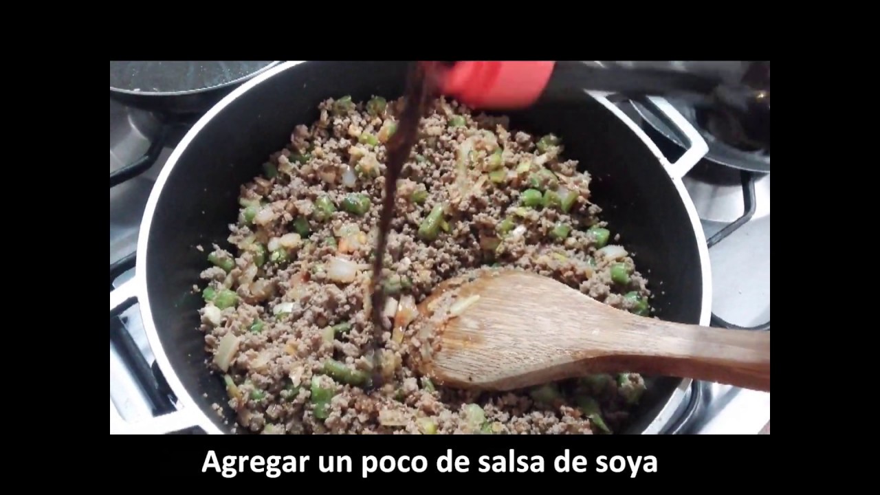 Preparación de una deliciosa Carne Molida con vegetales solar pool heater