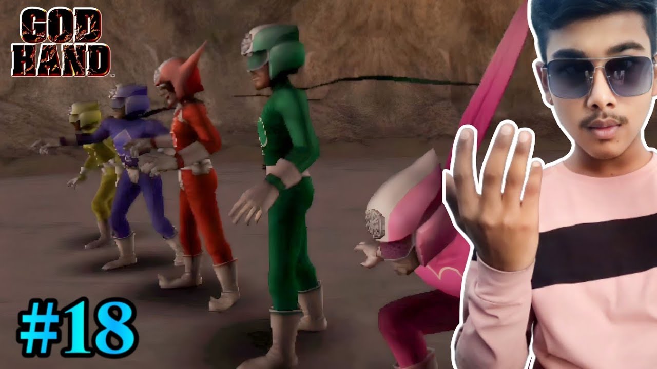 AGAIN FIGHT WITH POWER RANGERS | GOD HAND GAMEPLAY #18 - YouTube