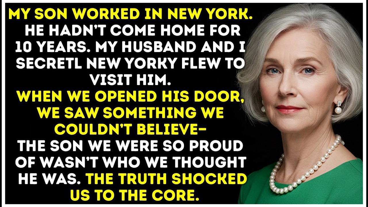My Son Stayed In New York For 10 Years Without Coming Home — When We Visited, What We Saw Shocked Us