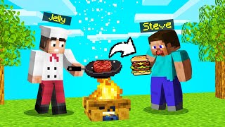 I BECAME A CHEF In MINECRAFT! (Jelly Burger) screenshot 4