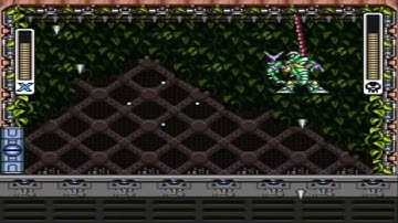 Megaman X playthrough part 7 Sting Chameleon