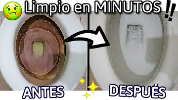 ¿Qué producto elimina las manchas de agua dura en el inodoro?