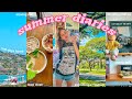 SUMMER VLOG 🌼 | hugeee closet clean out, movie date + last days at home