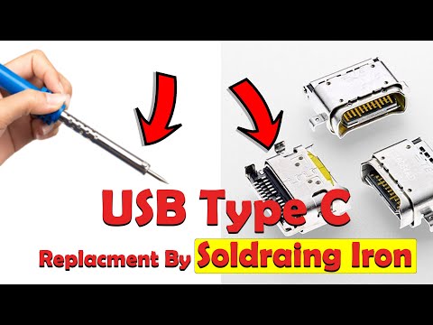 New Trick ! How To Replacement USB TYPE C Port @MRSOLUTION