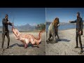 RDR2- All Animal Attack And Bite Animation Epic Wild Moments''Ep.26