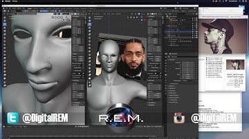 Blender | Character UV and Rig Part 3 | Digital REM