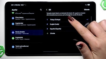 SAMSUNG Galaxy Tab A11 LTE – Taal wijzigen