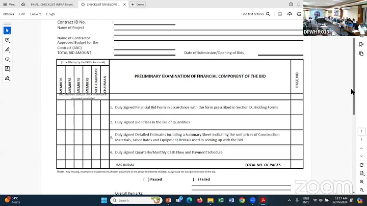 DPWH Regional Office XIII Pre-Bid Conference - May 22, 2024