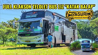 LAGI VIRAL!! FULL KLAKSON BASURI MENGULAR BUS LIZ TRANS 