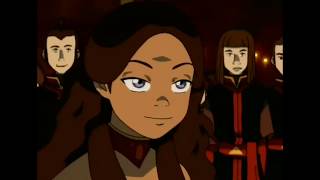 Avatar The Last Airbender Book 3 Fire Episode 2 The Headband Aang And Katara Dance