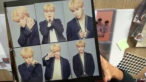 Setting up my *other* Jimin binder :)