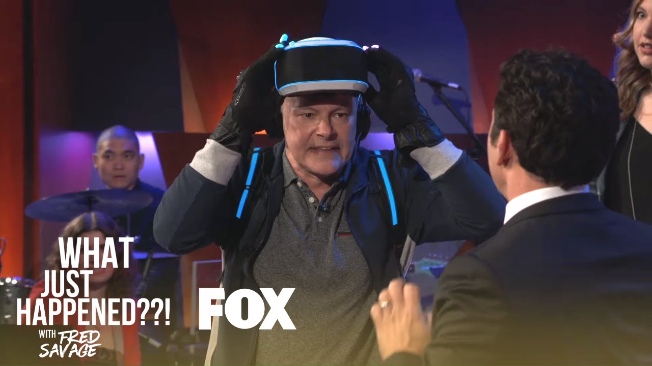 joel mchale age Fred Wants To Try The Flare VR System | Season 1 Ep. 6 | WHAT JUST HAPPENED??! WITH FRED SAVAGE